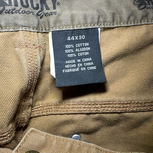 Rocky Outdoor Gear Men's Size 44x30 Pants Heavyweight Brown - Picture 7 of 7